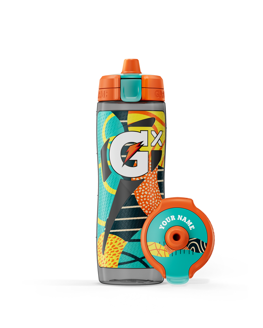 Gx Patterned Water Bottle - Shadow V5